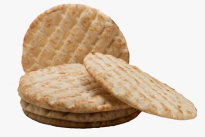 الخبز العربي المنفوخ الدائري