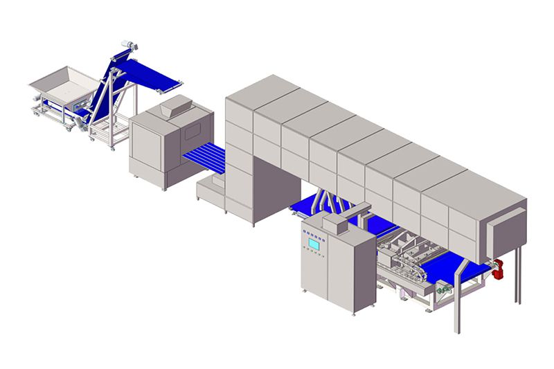 خط إنتاج خبز التورتيلا (قابل للتخصيص)