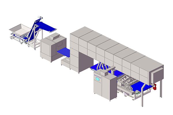 خط إنتاج خبز التورتيلا (قابل للتخصيص)