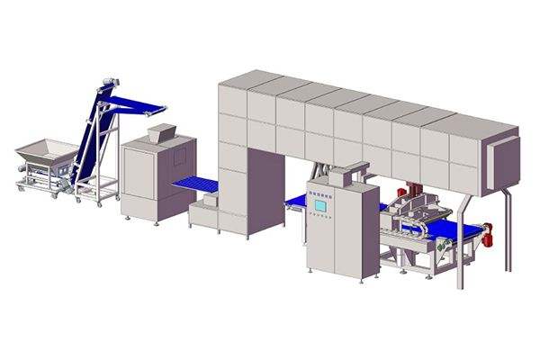 خط إنتاج الخبز العربي