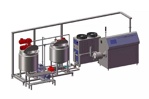 ماكينة خفق وتهوية الكيك الأسفنجي الآلية