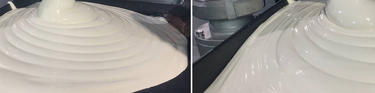 ماكينة خفق وتهوية الكيك الأسفنجي الآلية