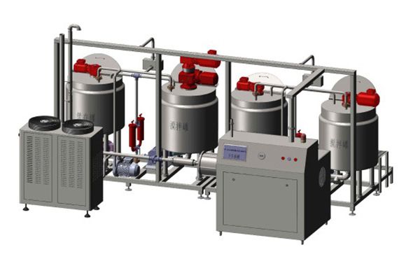 نظام خلط كيك الشيفون